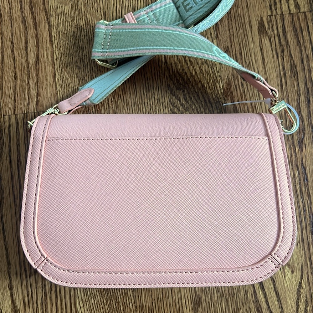 Anne Klein Pink Crossbody Bag - Picture 3 of 5